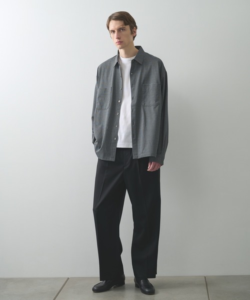 KANEMASA PHIL.（カネマサフィル）の「【KANEMASA PHIL./カネマサフィル】36G Check Balise Shirt（シャツ/ブラウス・メンズ・ホワイト/ベージュ/ブラック・L/M）」の15枚目の写真