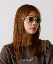 LE FOON（ルフォーン）の「【LE FOON / ルフォーン】 Mont Blanc Cream/ラウンド/サングラス【WEB限定】（サングラス）」