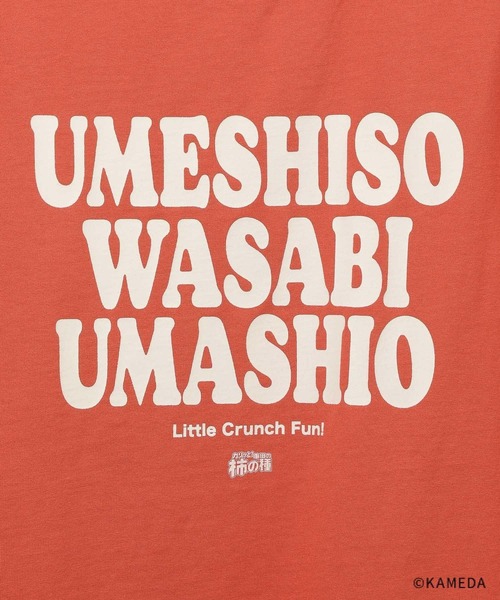 LEPSIM(レプシィム)の「【亀田の柿の種】アソートロンT 658974(Tシャツ/カットソー・レディース・オレンジ/ブラック系その他/オフホワイト・FREE)」の16枚目の写真