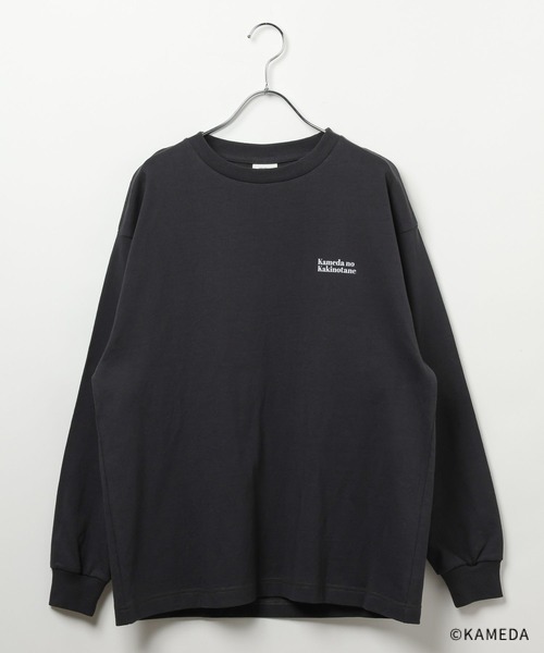 LEPSIM(レプシィム)の「【亀田の柿の種】アソートロンT 658974(Tシャツ/カットソー・レディース・オレンジ/ブラック系その他/オフホワイト・FREE)」の5枚目の写真