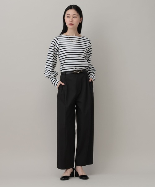 A part by(アパートバイ)の「ニドムコクーンパンツ(チノパンツ・レディース・ブラウン系その他2/ブラック・SMALL/MEDIUM)」の15枚目の写真