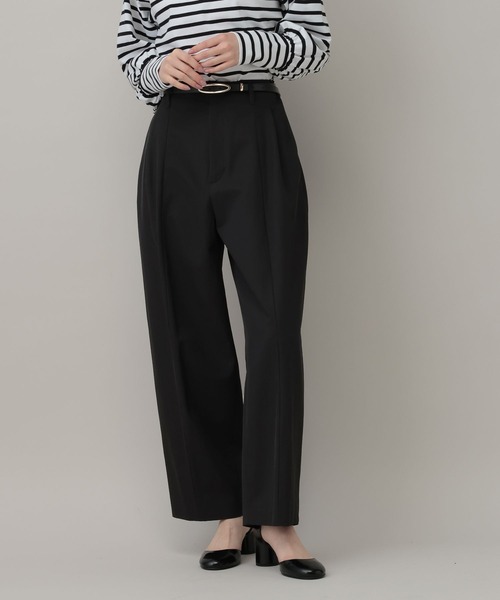 A part by(アパートバイ)の「ニドムコクーンパンツ(チノパンツ・レディース・ブラウン系その他2/ブラック・SMALL/MEDIUM)」の18枚目の写真