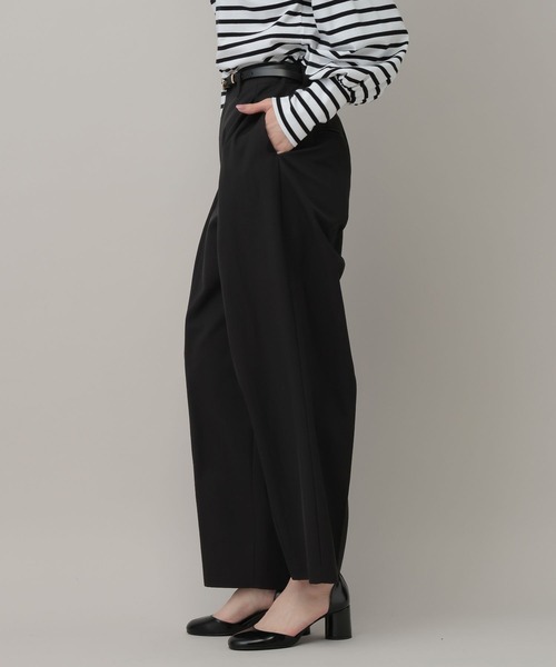 A part by(アパートバイ)の「ニドムコクーンパンツ(チノパンツ・レディース・ブラウン系その他2/ブラック・SMALL/MEDIUM)」の19枚目の写真