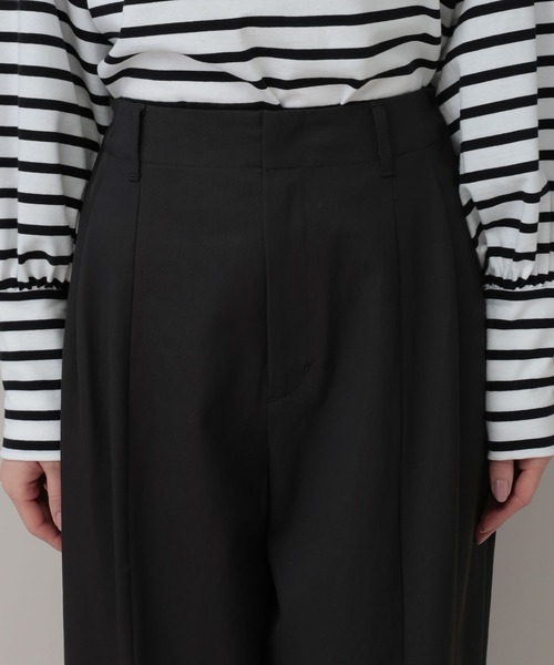 A part by(アパートバイ)の「ニドムコクーンパンツ(チノパンツ・レディース・ブラウン系その他2/ブラック・SMALL/MEDIUM)」の12枚目の写真