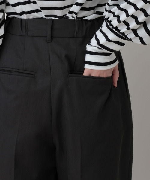 A part by(アパートバイ)の「ニドムコクーンパンツ(チノパンツ・レディース・ブラウン系その他2/ブラック・SMALL/MEDIUM)」の7枚目の写真