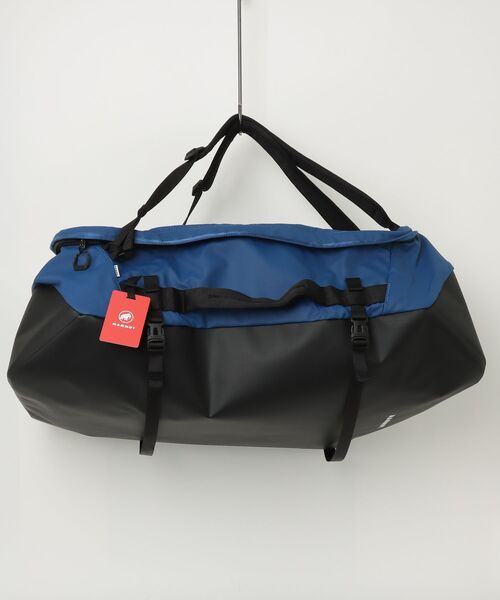 Mammut(マムート)の「【背負えるダッフルバッグ】カーゴ 70L / Cargo 70(ボストンバッグ・メンズ・ブルー・70 L)」の1枚目の写真