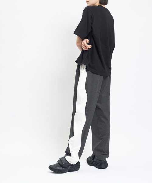 gomme(ゴム)の「ウェイブポンチパンツ(その他パンツ・レディース・チャコールグレー/ブラック・MEDIUM)」の6枚目の写真