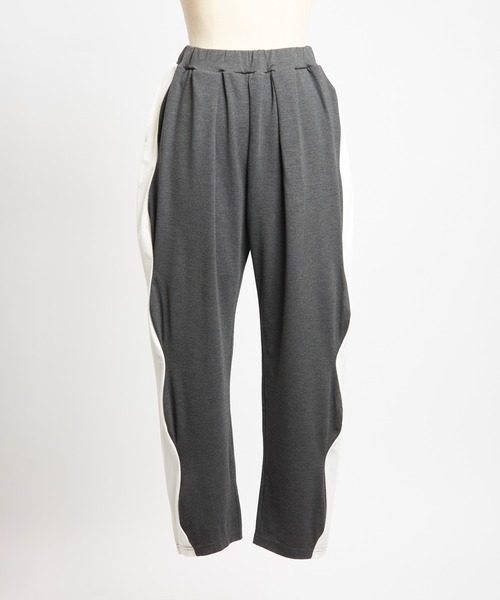 gomme(ゴム)の「ウェイブポンチパンツ(その他パンツ・レディース・チャコールグレー/ブラック・MEDIUM)」の14枚目の写真
