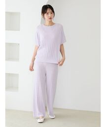 GELATO PIQUE パープル ルームウェアセット パープル/紫色系｜ルームウェア・パジャマ通販のgelatopique