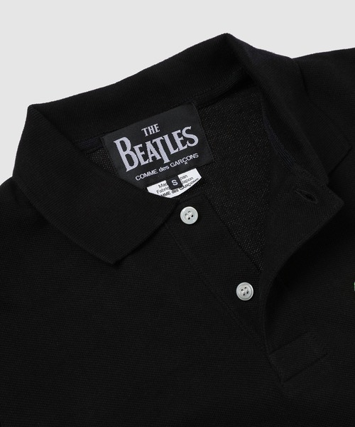 THE BEATLES COMME des GARCONS(ザ ビートルズ コムデギャルソン)の「THE BEATLES CdG COTTON PIQUE Polo Shirt(ポロシャツ・メンズ・ブラック/ホワイト・XL/L/M/S/XXL)」の10枚目の写真