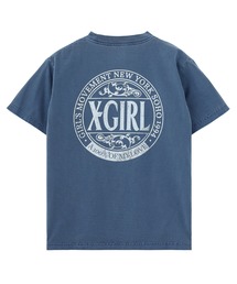ブルーガール　カットソー X-girl｜エックスガールのTシャツ/カットソー（ブルー・ネイビー/青色