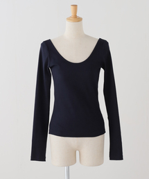 FRAMeWORK | LOEFF/ロエフ CTN BEATRC RNDNK LS(その他アンダーウェア/インナー)