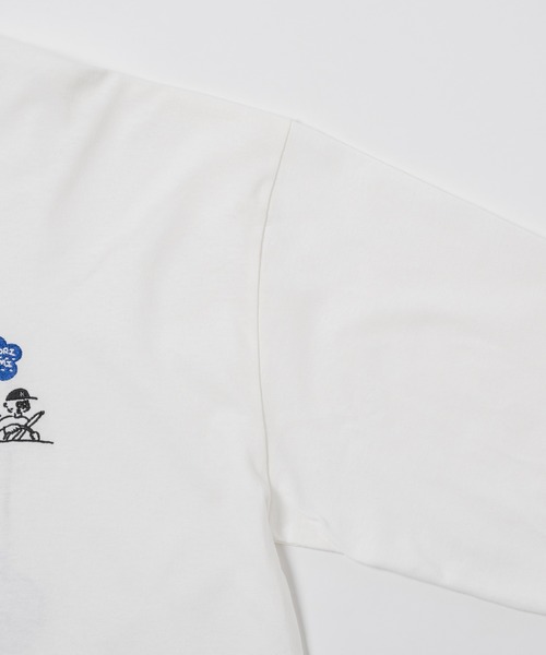 kaoyorinakami(カオヨリナカミ)の「4 comic long tee / 4コマロンT(Tシャツ/カットソー・メンズ・ホワイト/ブラック・SMALL/MEDIUM/LARGE/X-LARGE)」の3枚目の写真