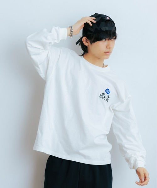 kaoyorinakami(カオヨリナカミ)の「4 comic long tee / 4コマロンT(Tシャツ/カットソー・メンズ・ホワイト/ブラック・SMALL/MEDIUM/LARGE/X-LARGE)」の19枚目の写真