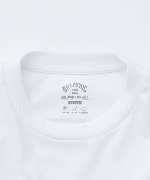 BILLABONG（ビラボン）の「BILLABONG メンズ ADIV LOGO Tシャツ 【2026年春夏モデル】（Tシャツ/カットソー・メンズ・ホワイト/グリーン系その他/アイボリー/ブラック系その他・MEDIUM/LARGE/X-LARGE）」の14枚目の写真