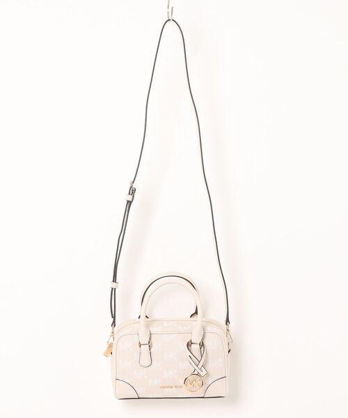 MICHAEL KORS(マイケルコース)の「THOMPSON XS SATCHEL XBODY Crossbody(ショルダーバッグ・レディース・ベージュ系その他・FREE)」の1枚目の写真