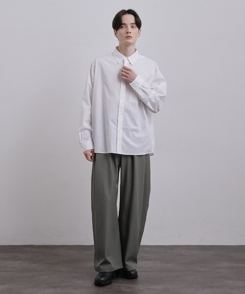 tk.TAKEO KIKUCHI（ティーケータケオキクチ）の「ディープタックスラックス（その他パンツ・メンズ・ダークグレー/ブラック・01/03/02）」の22枚目の写真