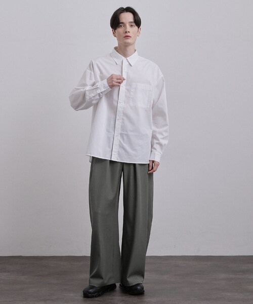 tk.TAKEO KIKUCHI（ティーケータケオキクチ）の「ディープタックスラックス（その他パンツ・メンズ・ダークグレー/ブラック・01/03/02）」の21枚目の写真