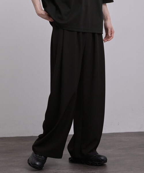 tk.TAKEO KIKUCHI（ティーケータケオキクチ）の「ディープタックスラックス（その他パンツ・メンズ・ダークグレー/ブラック・01/03/02）」の16枚目の写真