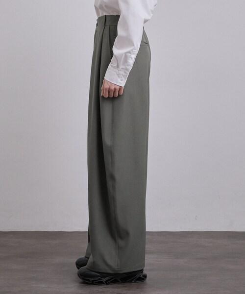 tk.TAKEO KIKUCHI（ティーケータケオキクチ）の「ディープタックスラックス（その他パンツ・メンズ・ダークグレー/ブラック・01/03/02）」の8枚目の写真