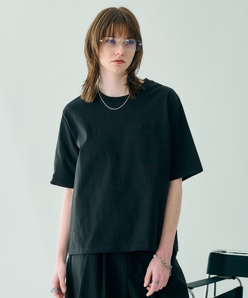 SELLE GLANT(セレグランテ)の「CROPED DESIGN PACK TSHIRT/クロップドデザインパックTシャツ(2枚組)(Tシャツ/カットソー・メンズ・ブラック/ナチュラル・MEDIUM/LARGE/SMALL)」の8枚目の写真