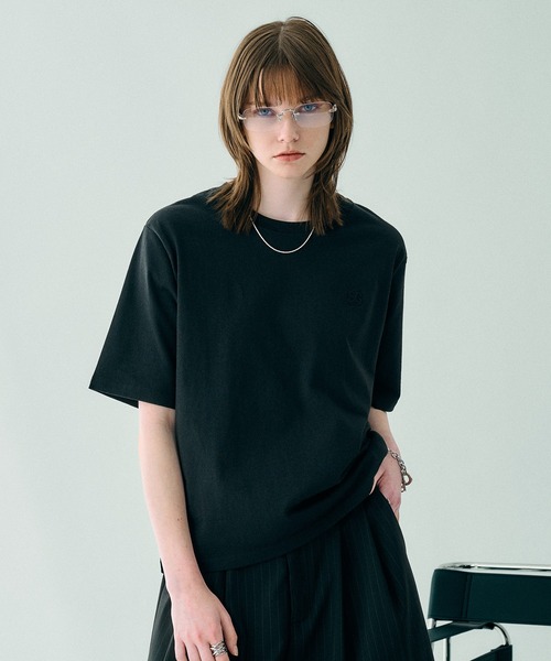 SELLE GLANT(セレグランテ)の「CROPED DESIGN PACK TSHIRT/クロップドデザインパックTシャツ(2枚組)(Tシャツ/カットソー・メンズ・ブラック/ナチュラル・MEDIUM/LARGE/SMALL)」の9枚目の写真