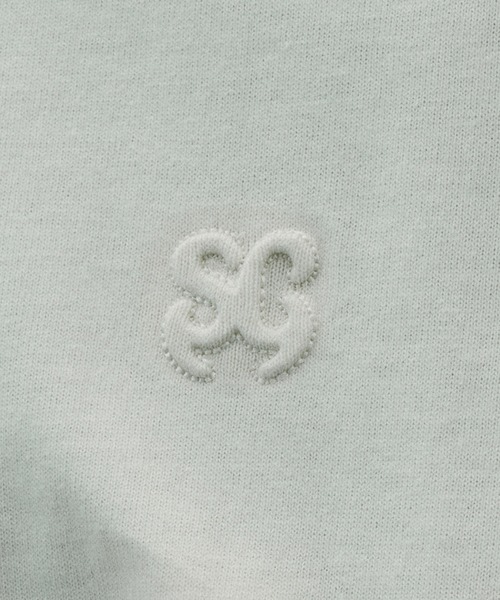 SELLE GLANT(セレグランテ)の「CROPED DESIGN PACK TSHIRT/クロップドデザインパックTシャツ(2枚組)(Tシャツ/カットソー・メンズ・ブラック/ナチュラル・MEDIUM/LARGE/SMALL)」の5枚目の写真