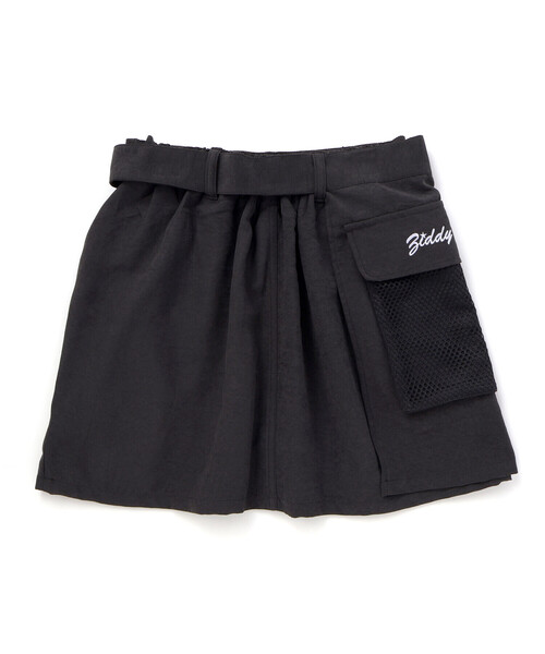 ZIDDY（ジディ）の「サテンベルトつきスポMIXスカパン(130~160cm)（その他パンツ・キッズ・ブラック/ベージュ・130cm/FREE/150cm/140cm）」の12枚目の写真