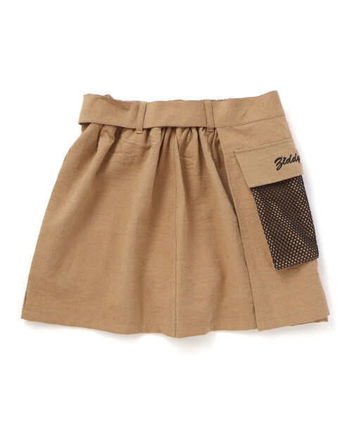 ZIDDY（ジディ）の「サテンベルトつきスポMIXスカパン(130~160cm)（その他パンツ・キッズ・ブラック/ベージュ・130cm/FREE/150cm/140cm）」の15枚目の写真