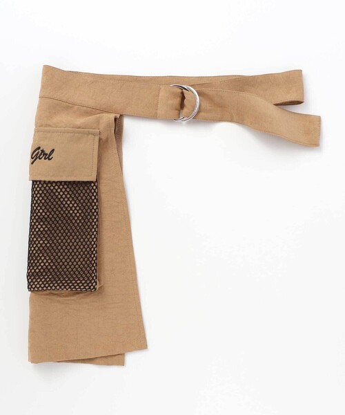 ZIDDY（ジディ）の「サテンベルトつきスポMIXスカパン(130~160cm)（その他パンツ・キッズ・ブラック/ベージュ・130cm/FREE/150cm/140cm）」の16枚目の写真