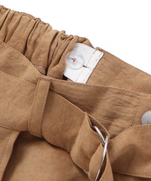 ZIDDY（ジディ）の「サテンベルトつきスポMIXスカパン(130~160cm)（その他パンツ・キッズ・ブラック/ベージュ・130cm/FREE/150cm/140cm）」の21枚目の写真