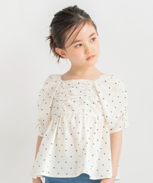 BRANSHES | 【プチレディ/おそろい】シャーリングリボンチュニック(シャツ/ブラウス)