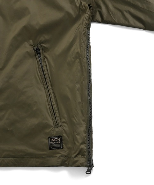 TAION（タイオン）の「【TAION(タイオン)】〈ユニセックス〉ノンダウン ミリタリー リバーシブル M65 ライナージャケット（その他アウター・メンズ・ブラック/ダークオリーブ/ダークグリーン系・L/M/S/2XL/XL/3XL）」の6枚目の写真