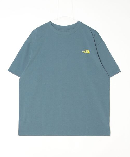THE NORTH FACE（ザノースフェイス）の「ザ ノース フェイス THE NORTH FACE S/S ES 66 Logo Wide Tee ショートスリーブ ES 66ロゴワイドティー（Tシャツ/カットソー・メンズ・グレー/ブラック/ホワイト・L/M/LL/S）」の3枚目の写真
