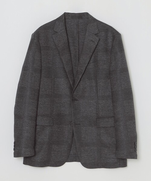 BLACK LABEL CRESTBRIDGE（ブラックレーベル・クレストブリッジ）の「シャドーチェックカラミジャケット（テーラードジャケット・メンズ・ライトグレー/チャコールグレー/ネイビー・M/S/L/XL/XXL）」の21枚目の写真