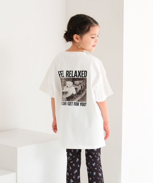 LEPSIM（レプシィム）の「【KIDS】アソートプリントTSS　652823（Tシャツ/カットソー・キッズ・チャコールグレー/ホワイト/ライトグリーン・130/150/120/140/110）」の2枚目の写真
