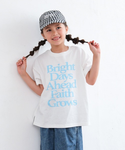 LEPSIM(レプシィム)の「【KIDS】アソートプリントTSS 652823(Tシャツ/カットソー・キッズ・チャコールグレー/ホワイト/ライトグリーン/ライトピンク/ブラウン/オフホワイト・130/150/120/140/110)」の3枚目の写真