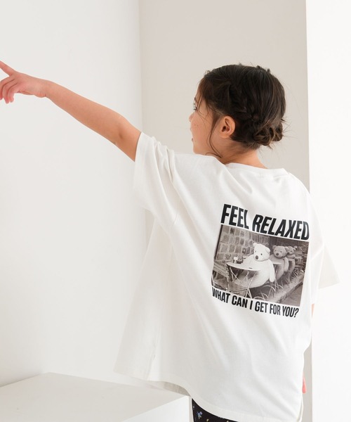 LEPSIM（レプシィム）の「【KIDS】アソートプリントTSS　652823（Tシャツ/カットソー・キッズ・チャコールグレー/ホワイト/ライトグリーン・130/150/120/140/110）」の6枚目の写真