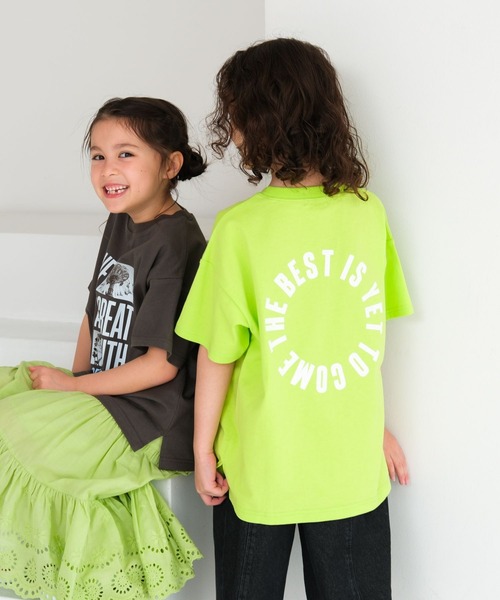 LEPSIM（レプシィム）の「【KIDS】アソートプリントTSS　652823（Tシャツ/カットソー・キッズ・チャコールグレー/ホワイト/ライトグリーン・130/150/120/140/110）」の11枚目の写真