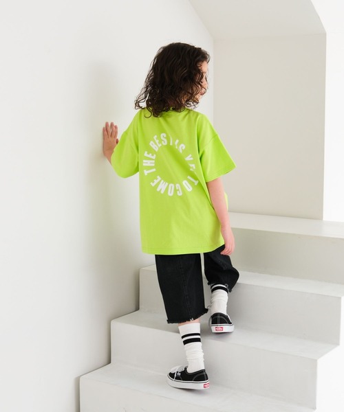 LEPSIM（レプシィム）の「【KIDS】アソートプリントTSS　652823（Tシャツ/カットソー・キッズ・チャコールグレー/ホワイト/ライトグリーン・130/150/120/140/110）」の16枚目の写真