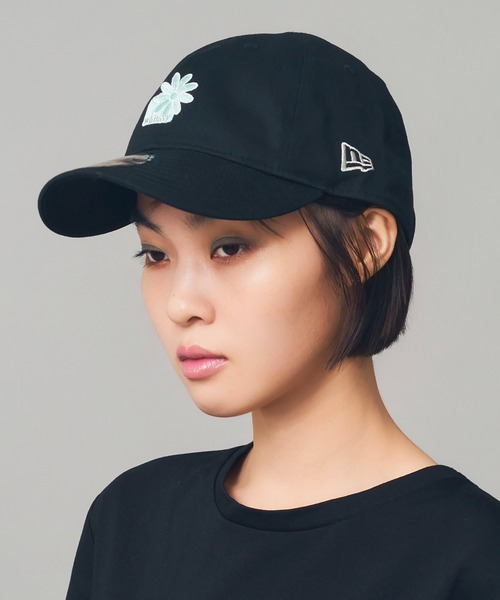 Casselini（キャセリーニ）の「New Era 9THIRTY × Casselini モチーフキャップ（キャップ・レディース・ベージュ/ネイビー/ブラック・FREE）」の5枚目の写真