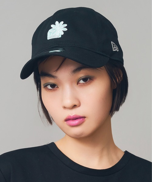 Casselini（キャセリーニ）の「New Era 9THIRTY × Casselini モチーフキャップ（キャップ・レディース・ベージュ/ネイビー/ブラック・FREE）」の9枚目の写真