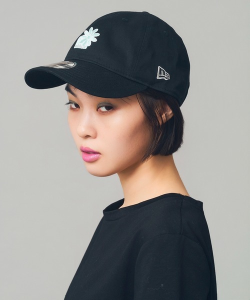 Casselini（キャセリーニ）の「New Era 9THIRTY × Casselini モチーフキャップ（キャップ・レディース・ベージュ/ネイビー/ブラック・FREE）」の10枚目の写真