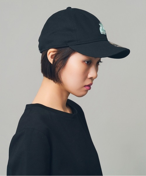 Casselini（キャセリーニ）の「New Era 9THIRTY × Casselini モチーフキャップ（キャップ・レディース・ベージュ/ネイビー/ブラック・FREE）」の11枚目の写真