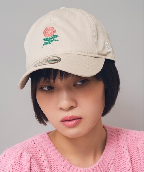 Casselini（キャセリーニ）の「New Era 9THIRTY × Casselini モチーフキャップ（キャップ・レディース・ベージュ/ネイビー/ブラック・FREE）」の20枚目の写真