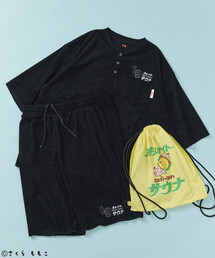 FREAK'S STORE（フリークスストア）の「COJI-COJI × SAUVENIR × FREAK'S STORE/コジコジ × サウベニア × フリークスストア 別注 オールナイトサウナ KANNAIGI/館内着/パイルセットアップ/ナップサック付き（ルームウェア/パジャマ）」