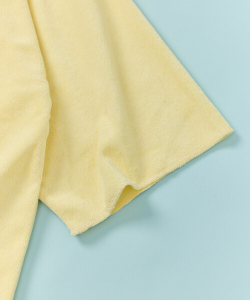 FREAK'S STORE（フリークスストア）の「COJI-COJI × SAUVENIR × FREAK'S STORE/コジコジ × サウベニア × フリークスストア 別注 オールナイトサウナ KANNAIGI/館内着/パイルセットアップ/ナップサック付き（ルームウェア/パジャマ・メンズ・レモンイエロー/グレー/ブラック・MEDIUM/LARGE/SMALL）」の11枚目の写真