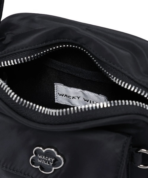 Wacky WiLLy(ワッキーウィリー)の「WOMEN'S MINI CROSS BAG(ショルダーバッグ・レディース・ブラック/インディゴブルー/ピンク・FREE)」の20枚目の写真