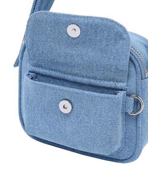Wacky WiLLy(ワッキーウィリー)の「WOMEN'S MINI CROSS BAG(ショルダーバッグ・レディース・ブラック/インディゴブルー/ピンク・FREE)」の15枚目の写真