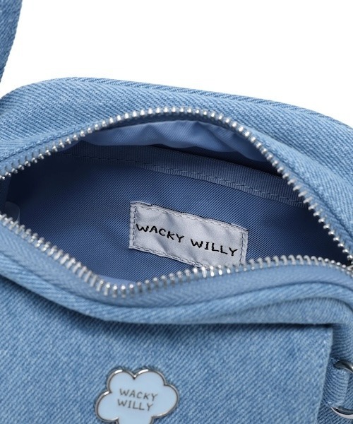 Wacky WiLLy(ワッキーウィリー)の「WOMEN'S MINI CROSS BAG(ショルダーバッグ・レディース・ブラック/インディゴブルー/ピンク・FREE)」の13枚目の写真